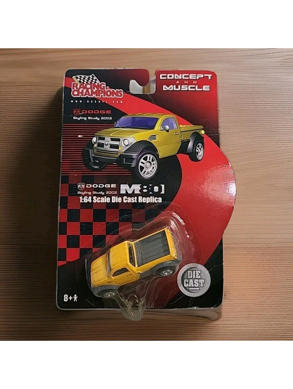 Racing Champions Concept and Muscle Truck Dodge M80 Scale 1:64 Sealed Mint NIB